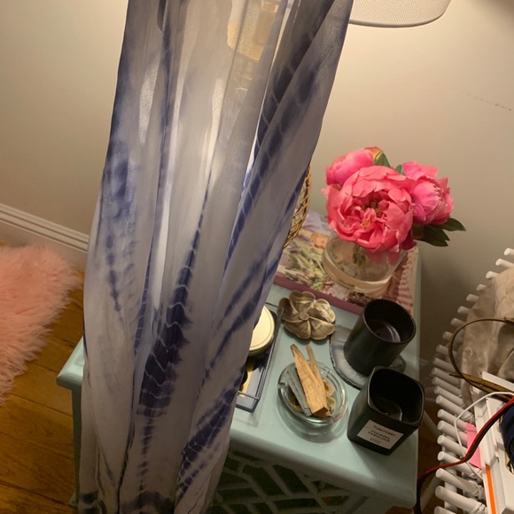 Chan Luu NWT XS Periwinkle Tie Dye Maxi Skirt - Picture 5 of 7